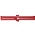 thumbnail image 1 of T Type Scribing Ruler TType Scribing Ruler Red Aluminium Alloy With Accurate Scale Woodworking Marking Tool, 1 of 8