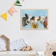 thumbnail image 7 of FREEAMG Cute Painted Cows Watercolor 500 Piece Jigsaw Puzzle, Wall Artwork Puzzle Games for Adults Teens 20.5" L X 14.9" W, 7 of 7