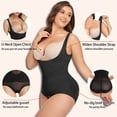 thumbnail image 4 of VASLANDA Shapewear Bodysuit for Women Tummy Control Butt Lifter Panty Criss Cross Stomach Body Shaper Trainer Slimming Girdles, 4 of 7