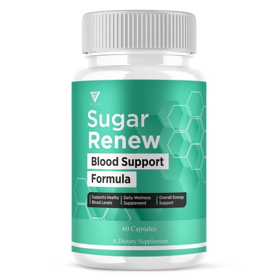 Sugar Renew Blood Support Formula, SugarRenew Supplement (60 Capsules)