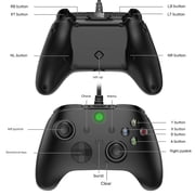 Ergonomic High Accurate Gaming Controller With Hall Triggering For Racing Game Multiple Platforms