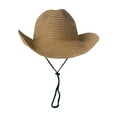 thumbnail image 2 of Wancir Women's Wide Brim Sun Hat UPF50+ Bohemian Style with Adjustable Chin Strap for Beach/Outdoor, 2 of 2