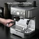 thumbnail image 3 of Yeshouse Máquina de acero inoxidable, de grano a taza de café con cafetera de leche, máquinas de café, máquina de expreso, 3 of 8