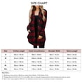 thumbnail image 4 of Abrigo Con Cuello De Solapa A Cuadros Para Mujer, Chaqueta A Cuadros De Mujer Cómoda De Un Solo Pecho Para Lavado A Máquina De Longitud Media Para Uso Diario ANGGREK Otros, 4 of 4