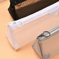 thumbnail image 6 of Under $1 Pencil Case, Transparent Mesh Pencil Case Large-capacity Pen Bag Cute Storage Pencil Bag for Student Campus Supplies Stationery Back to College, 6 of 6
