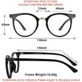 thumbnail image 4 of LifeArt Blue Light Blocking Bifocal Computer Reading Glasses with Transparent Lens for Women/Men, 4 of 9