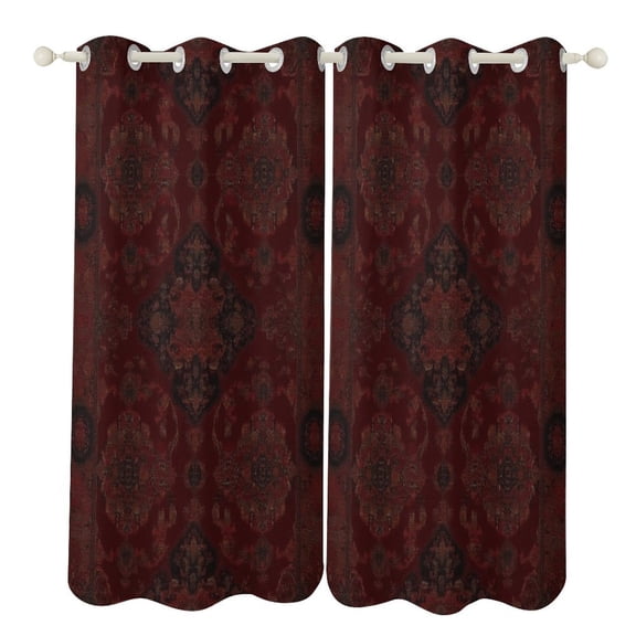 Bohemia Window Blackout Curtain 3d Printed Blackout Curtain Bedroom Living Room Hotel Window 2 Panel Shade