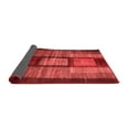 thumbnail image 2 of Ahgly Company Indoor Square Abstract Red Contemporary Area Rugs, 3' Square, 2 of 4