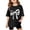 Black, variant on MUXiin Shirt for Girls 10-12 Letter Print Crew Neck Preppy Short Sleeve T Shirt Top Funny Back To School Blouse Tops Summer Clothes for Girls Girls' Tops, Tees & Blouses
