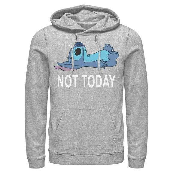 Mens Lilo & Stitch Not Today Lightweight Hoodie