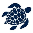 thumbnail image 1 of Sea Turtle Vinyl Transfer Decal Sticker for Laptop/Car/Truck/Window/Bumper (Matte Navy, 5in [3-Pack]), 1 of 4