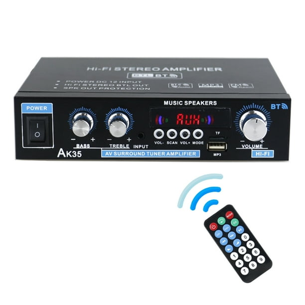 AK35 Mini amplificador de potencia de audio Amplificador de sonido portátil Amplificador de altavoz