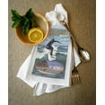 thumbnail image 2 of Dana Point, California, Day Surfer with Inset (100% Cotton Tea Towel, Decorative Hand Towel, Kitchen and Home), 2 of 3