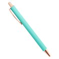 thumbnail image 1 of El apretón retráctil del silicón de la pluma del regalo del negocio del Bolígrafo del metal escribe suavemente, 1 of 5
