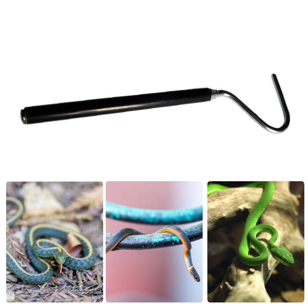 Stainless Steel Catching Snake Tool Professional Snake Catcher For Catching Snake And Other Reptiles AUOKER Extensible Snake Hook