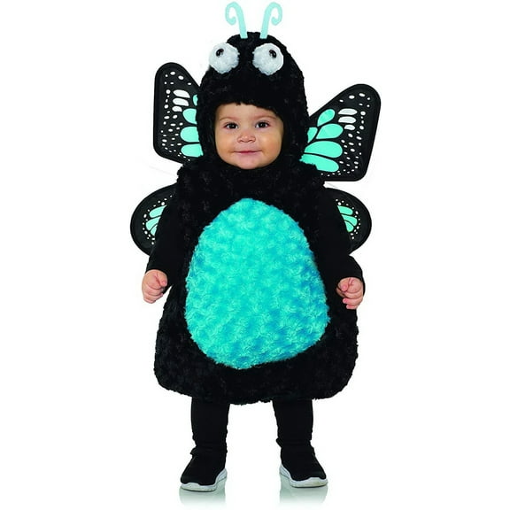 Underwraps Blue Butterfly Belly Babies Toddler Costume | X-Large Unisex