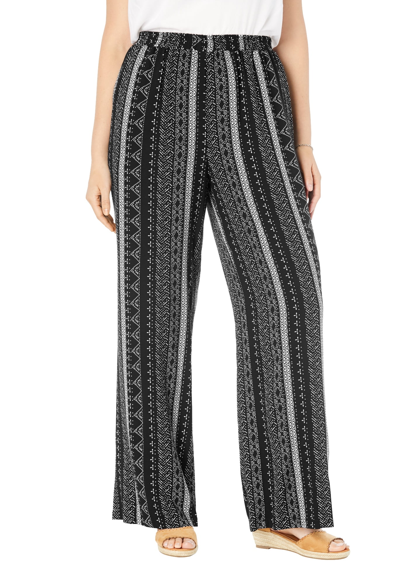 plus size soft pants