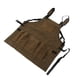 thumbnail image 4 of Shop Apron Large Capacity Universal Style Washed Canvas Material Woodshop Apron for Men for Barbecue for Women for Outdoor Picnic ANGGREK Otros, 4 of 8