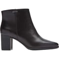 thumbnail image 2 of Rockport Womens Camdyn Leather Ankle Booties Black 7 Medium (B,M), 2 of 3
