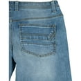 thumbnail image 5 of RAW X  Boy's RawX Distressed Neon Stitch Jeans, Lt Stone, 14, 5 of 6