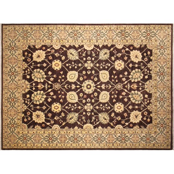 Peshawar Alma Chocolate/Ivory Rug, 10'0" x 13'8"