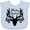 AE-Light Blue, variant on Inktastic Merry Christmas Reindeer Antlers with Ornaments Boys or Girls Baby Bib
