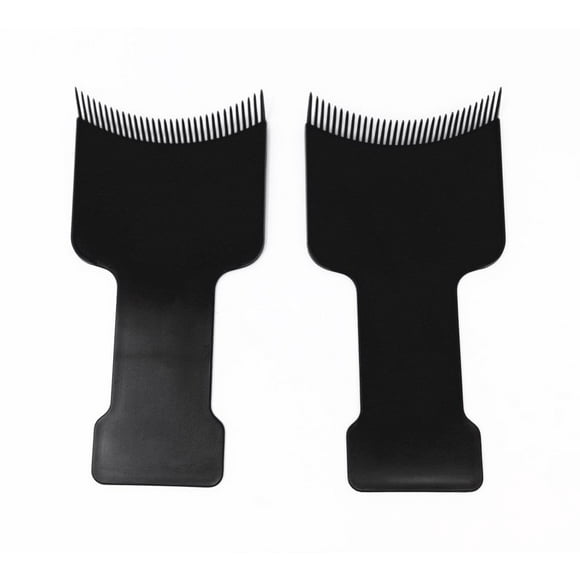 2pcs Barber Flat Top Paddle Board Comb Hair Balayage Highlights Board Hair Coloring Kit for Hair Dye
