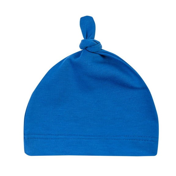 Weefy Newborn Infant Baby Knotted Cotton Hat Toddler Kids Boys Girls Soft Cap Hat