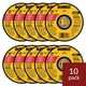 thumbnail image 2 of Disco de corte DEWALT DW8062 para amoladora angular de metal, 4.5 pulgadas, paquete de 10, 2 of 3