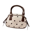 thumbnail image 4 of Bolso bandolera versátil con cremallera y correa ajustable para mujer. Bolso de mano para el trabajo. Beige, 4 of 8