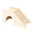 thumbnail image 2 of Stgfyxgs Hamster Climbing Toy, Wooden Bridge, Toy, Interesting Hamster Hut Hideaway for Pet Toys, Other Small Animals, Hedgehogs Ladder, 2 of 9