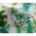 thumbnail image 5 of oneOone Viscose Chiffon Green Fabric Watercolor Sewing Craft Projects Fabric Prints By Yard 42 Inch Wide, 5 of 5