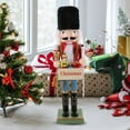 thumbnail image 6 of Outdoor Decor Nutcracker Christmas Ambiance Xmas Nutcrackers Small Figures Clip 38cm Plush, 6 of 6