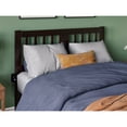 thumbnail image 3 of AFI Tahoe Full Solid Wood Platform Bed with Footboard and 2 Drawers in Espresso, 3 of 5