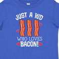 thumbnail image 4 of Inktastic Just a Kid Who Loves Bacon Boys or Girls Baby T-Shirt, 4 of 5