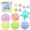 B, variant on 6PCS Sensory Balls Set, Colorful Soft & Textured Massage Balls Set, Hand-Catch Training Soft Sensory Balls for Early Education