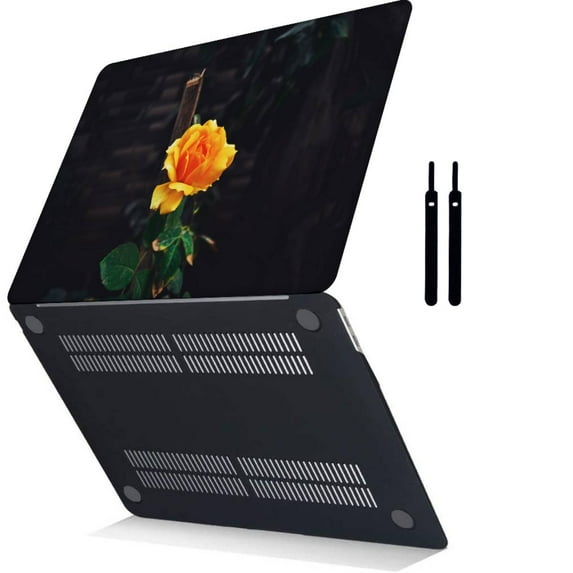 Hard Case Compatible with 2015/2014/2013/end 2012 Released Old MacBook Pro 13" with Cable Tie Model: A1502/A1425 Rose series 0658