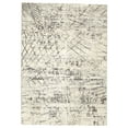 thumbnail image 1 of 6' x 9' Crossroads Modern Contemporary Grey Cream Rug, 1 of 6