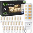 thumbnail image 1 of Bombilla LED TJOY G9 regulable, 4 W, 3000 K, 120 V, 450 lm, paquete de 24, 1 of 7