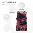 thumbnail image 3 of Pofeuu Romantic Heart Guitar Print Basketball Jersey, Shirts for Men Youth Basketball Jersey Crew Neck-Large, 3 of 6