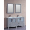 thumbnail image 1 of Mercury Import Group AGR230EWGU 60 in. Bosconi Double Vanity Set - Gray, 1 of 1