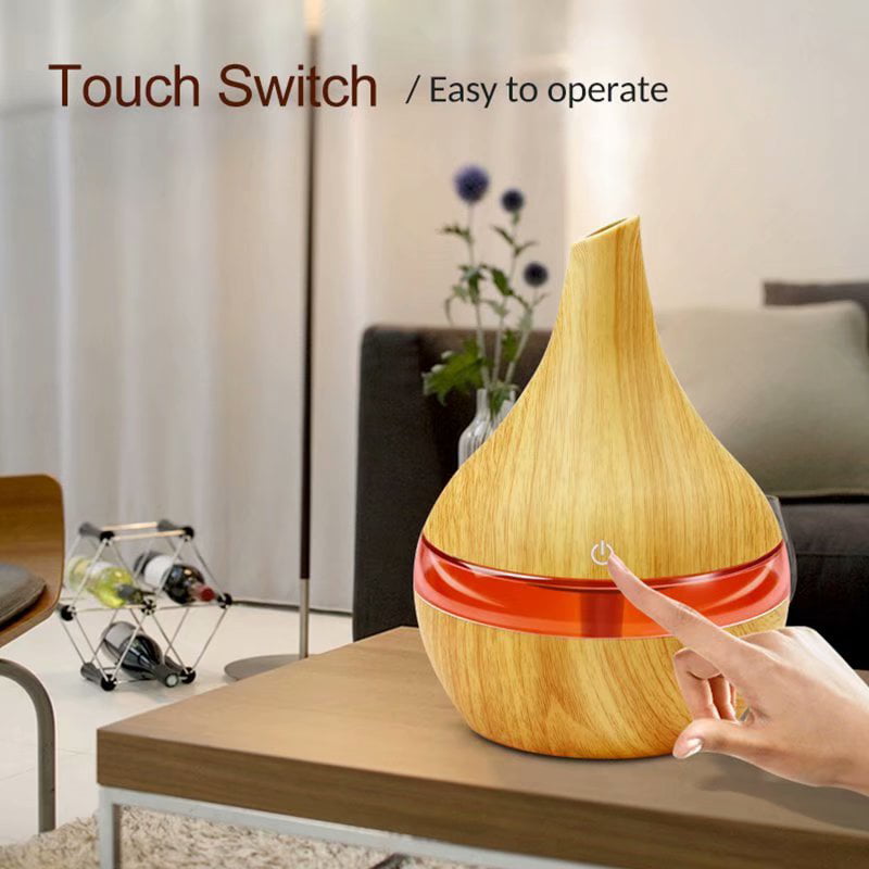 Details about   Air Ultrasonic Wooden Humidifier Aromatheraphy 300ml Capacity 12W For Households 