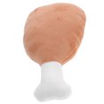 thumbnail image 4 of EeaseCA Creative Chicken Leg Shape Throw Pillow Creative Plush Doll Drumstick Pillow, 4 of 7