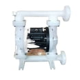 thumbnail image 1 of Plastic PP Circulating Water Pump, Air Operated Double Diaphragm Pump QBY3-40 Pneumatic Self-Priming Pumps ,Durable Construction, 1 of 6