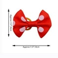 thumbnail image 2 of 50PCS Cute Puppy Dog Small Bowknot Hair Bows with Rubber Bands Handmade Hair Accessories Bow Pet Grooming Products, 2 of 4