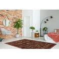 thumbnail image 2 of Linon Serape Traditional Area Rug, Orange, 8' x 10.6', 2 of 3