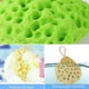 thumbnail image 3 of Paquete de 5 esponjas de baño hidrofílicas, bolas de esponja de lufa natural exfoliantes (4 colores), 3 of 5