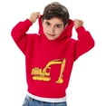 thumbnail image 3 of Sudadera con capucha para bebé, niño y niña, sudadera informal con estampado para bebé, regalo para niña, blusa, 3 of 5