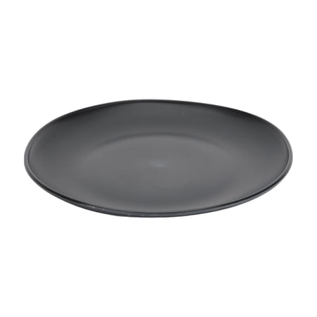 MAINSTAYS BLACK 12-PIECE ECO-FRIENDLY RECYCLED PLASTIC DINNERWARE SET