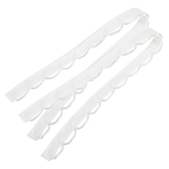 1 Pair Adjustable White Wedding Dress Straps Bridal Gown Accessory for and Comfort